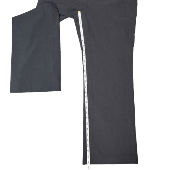 Semantiks Womens Bootcut Pants Size 10 Gray Stretch Mid Rise Dress Trouser - Picture 4 of 9